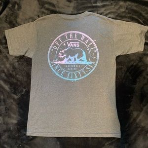 Medium Vans graphic tee with bear design purple